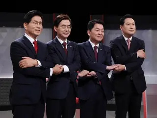 国民の力党代表候補4名による討論会「尹錫悦前大統領を捨てないと」vs「内部分裂のために党の支持率が下落」＝韓国