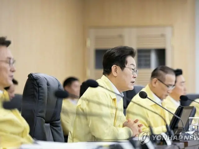 李大統領がＮＳＣ主宰　非常対応演習に「北を攻撃する意図ない」