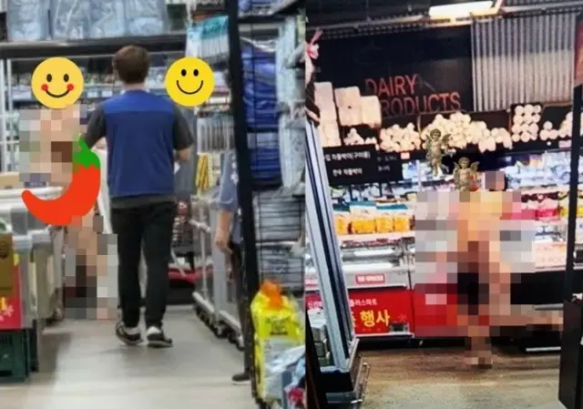 大型スーパーに現れた裸の男…ネットユーザー「『進撃の巨人』の実写版？」＝韓国