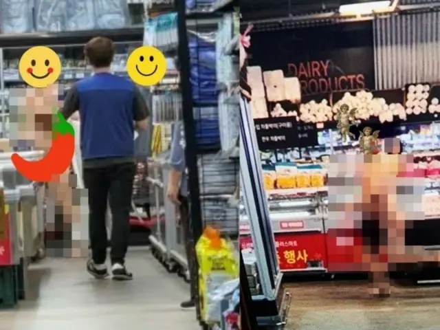 大型スーパーに現れた裸の男…ネットユーザー「『進撃の巨人』の実写版？」＝韓国