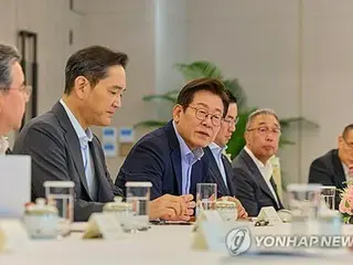 李大統領が訪米に同行する財界人と懇談　トランプ氏との会談前に協議