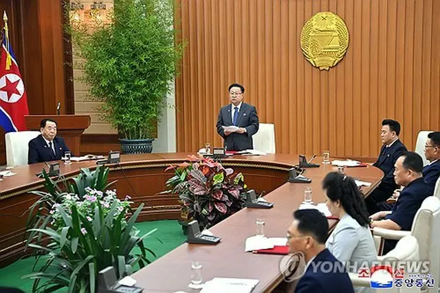 北朝鮮の朝鮮中央通信は２０日、最高人民会議常任委員会が１９日に総会を開いたと報じた＝（朝鮮中央通信＝聯合ニュース）≪転載・転用禁止≫
