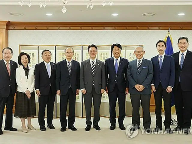 韓国首相が日韓フォーラム議長らと面会　「韓日は非常に重要な関係」