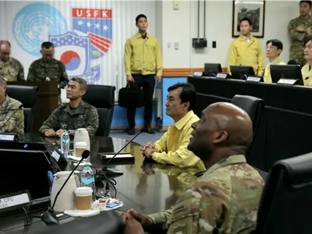 韓国国防相　韓米軍事演習は「連合防衛態勢の強化機会」