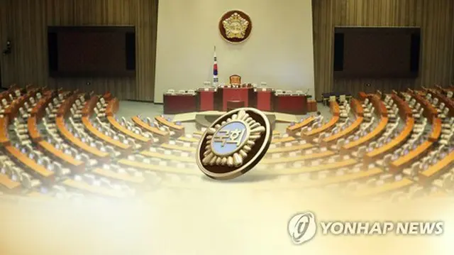 国会本会議場＝（聯合ニュースＴＶ）
