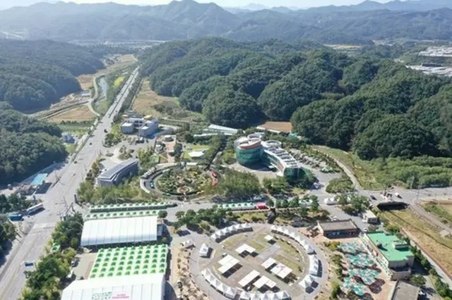 「２０２５堤川国際韓方天然物産業ＥＸＰＯ」の会場（堤川市提供）＝（聯合ニュース）≪転載・転用禁止≫