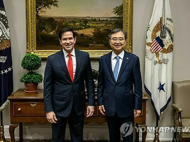 韓米外相が会談　ルビオ氏「建設的な首脳会談期待」
