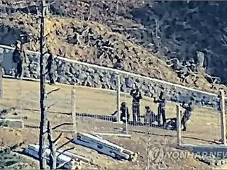 軍事境界線越えた北朝鮮軍兵士に韓国側が警告射撃＝国連軍司令部