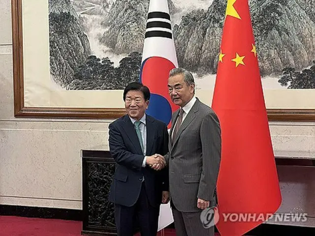 韓国特使団　中国主席に李大統領の親書＝韓米首脳会談前に