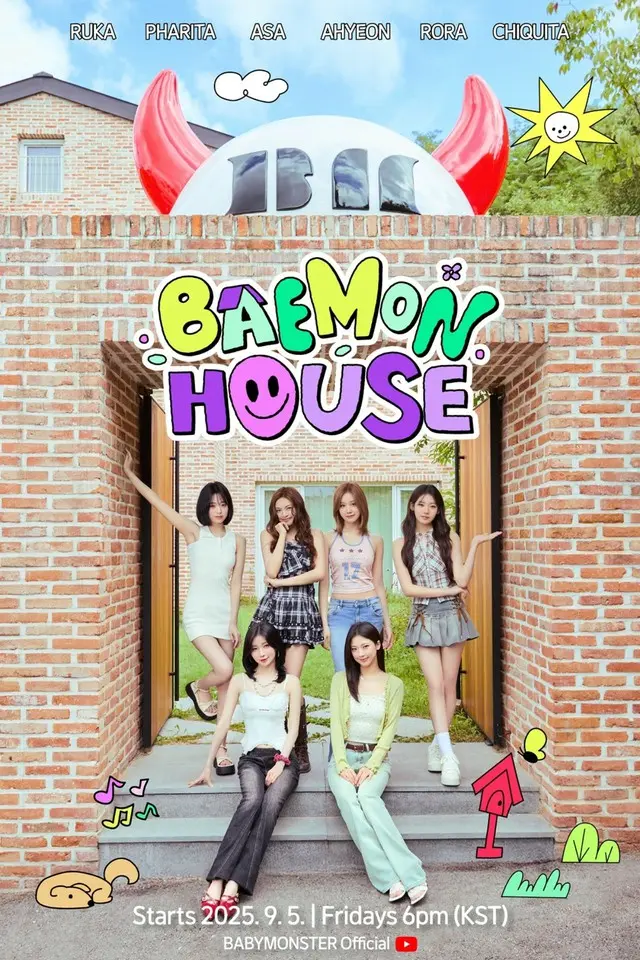 「BABYMONSTER」、リアリティコンテンツ「BAEMON HOUSE」ローンチ…YGガールズグループの系譜を引き継ぐ