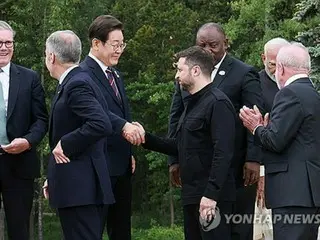 李大統領がゼレンスキー氏に祝電　ウクライナの独立記念日祝う