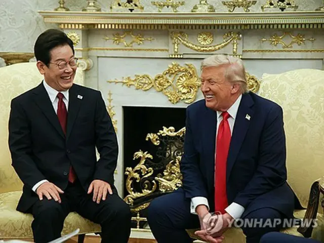 李大統領「金正恩氏に会ってほしい」　トランプ氏「年内に会いたい」