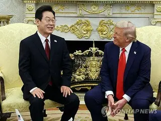 李大統領とトランプ氏　初の首脳会談終了＝約２時間２０分