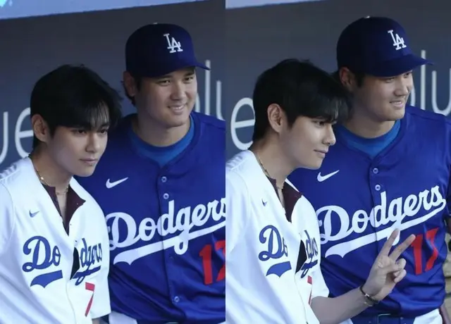 「BTS」V、大谷に会った