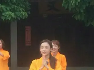 「KARA」ハラの少林寺「修行」の現場写真