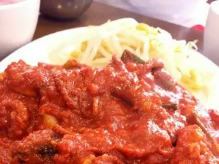 【韓国グルメ】老舗ナクチ専門店 ピマギル シルビチッで激辛ナクチポックンを食べるっ！