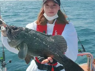 チュ・サンウク♡チャ・イェリョン夫婦、釣りの上手い女神