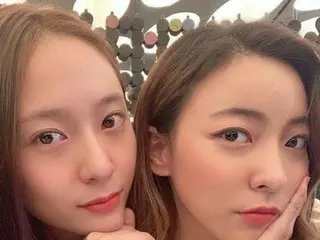 「f(x)」ルナ&クリスタルの超密着ショット公開でメンバーを懐かしむ。