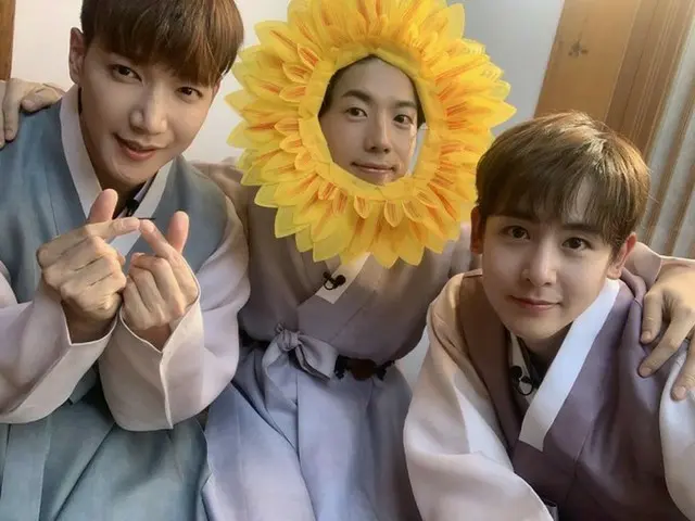 「2PM」 Jun.K＆ニックン＆ウヨン、優雅な韓服姿でコミカルな魅力アピール