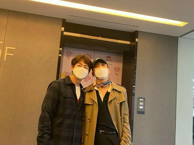 「SHINee」Key（キー）、オンユと除隊後うれしい出会い...“スエムもじいさんも久しぶり”