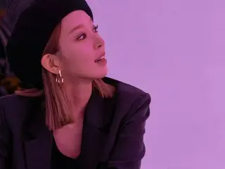 「AOA」出身チョア、ベレー帽とボブヘアで端正な美しさをアピール
