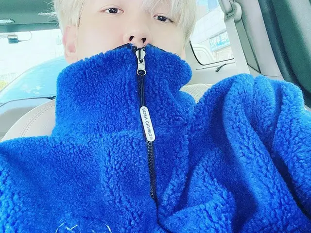「EXO」ベクヒョン、眠たそうでかわいい…もこもこジャンバーを着てナチュラルビジュアル
