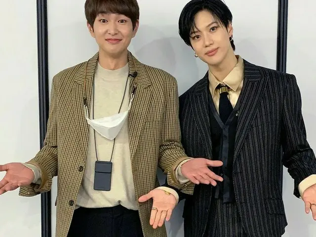「SHINee」オンユ、テミンを応援…うれしいツーショット