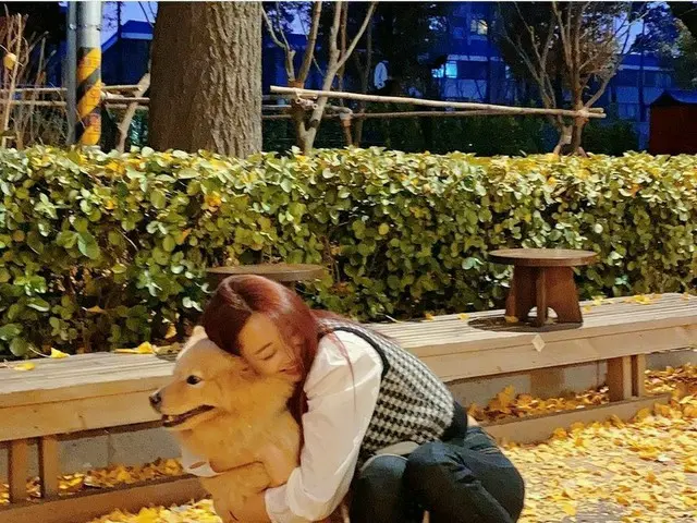 「9MUSES」出身ギョンリ、恋人チョン・ジヌンも嫉妬⁈…愛犬への限りない愛情