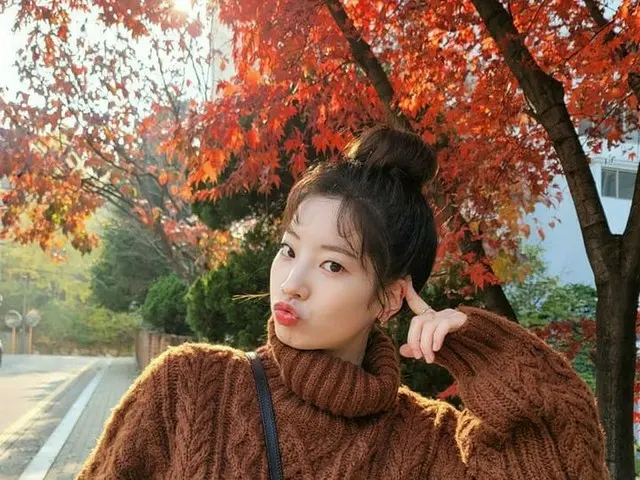 「TWICE」ダヒョン、おだんごヘアがかわいすぎる♥