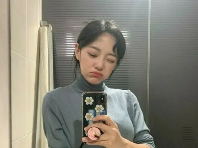 「gugudan」キム・セジョン、ふくれっ面も可愛さ満載…精一杯のウインク披露？