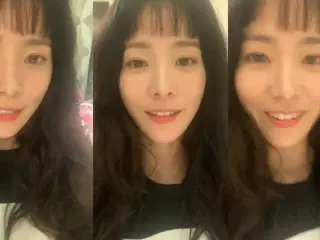 女優ハン・ジミン、前髪ぱっつんに変身…切った理由は「朝にふと変えたくなった」」