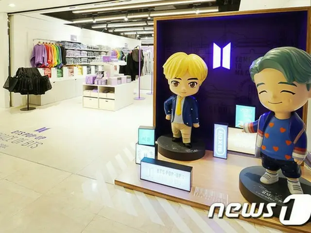 「BTS（防弾少年団）」、ポップアップストア[BTS POP UP : SPACE OF BTS]、ソウル・ロッテ百貨店でオープン！