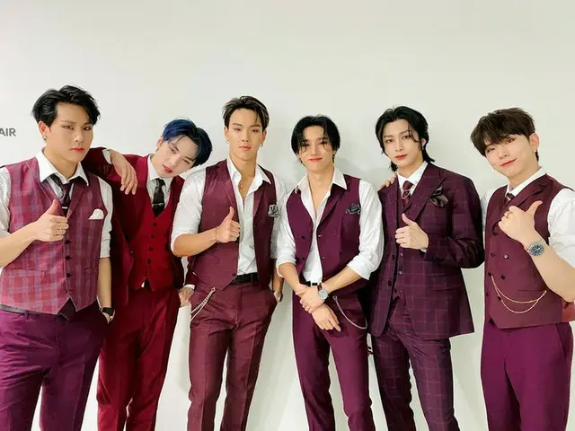 「MONSTA X」、「2020 MAMA」受賞の認証ショットで、MONBEBEに感謝