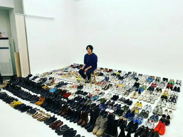 俳優チョン・イル、靴コレクションを自慢?!…“何をしてるところでしょうか?”（動画あり）