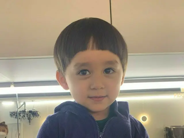 ベントレーくん、パッツン前髪でかわいさ爆発☆