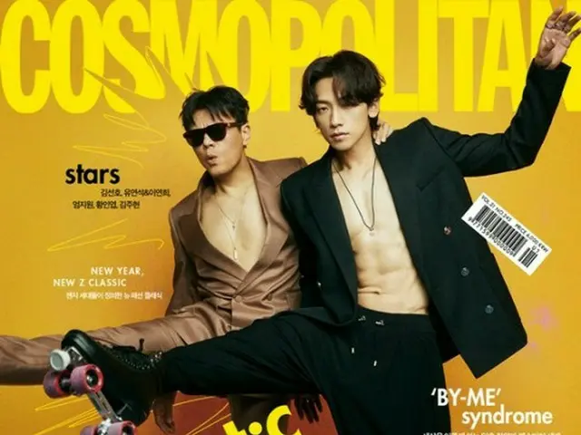 J.Y.Park＆RAIN（ピ）のグラビア公開!!…特級デュオの存在感