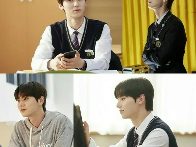 「NU’EST」ミンヒョン、「LIVE ON」の撮影現場のビハインドカット公開…“万人の初恋”