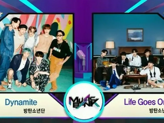 「ミュージックバンク」、「BTS（防弾少年団）」VS「BTS（防弾少年団）」の1位対決!!