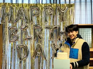 俳優イ・スンギ、誕生日認証ショットを公開…“アイレンとすべての方々に感謝”