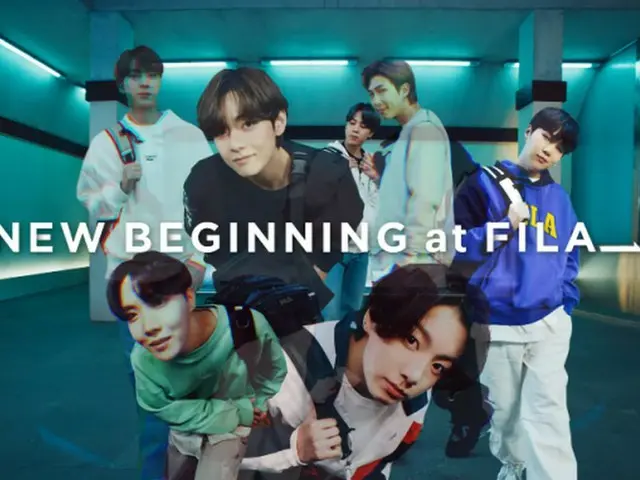 「BTS（防弾少年団）」スポーツブランド「FILA」新CF公開（動画あり）