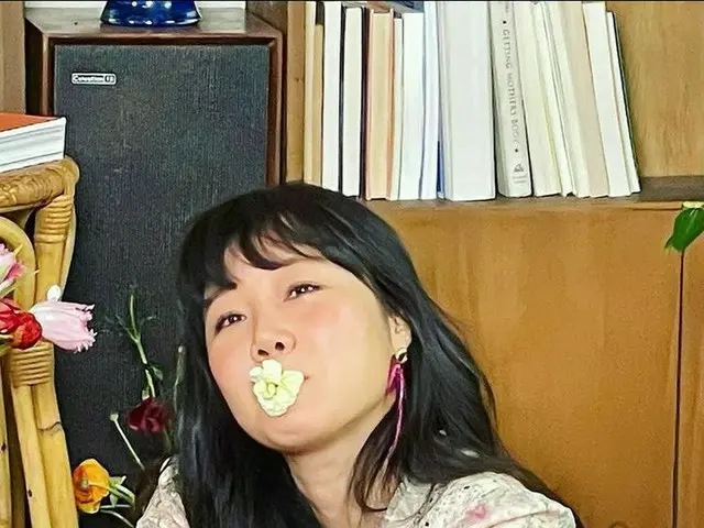 女優コン・ヒョジン、超ラブリーなほほ笑み…ほっこりする笑顔