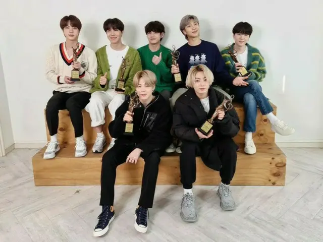 「BTS（防弾少年団）」、「ソウル歌謡大賞」6冠達成…“今年もARMYと共にすることだけ考える”