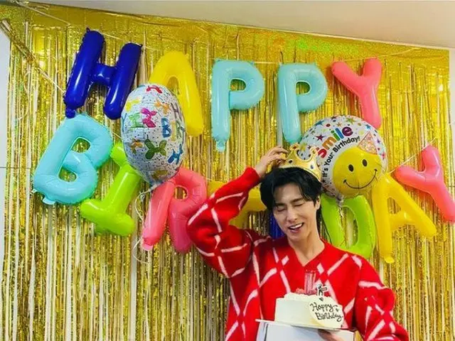 「東方神起」ユンホ、2月6日に誕生日を迎え、お祝いしてくれたファンに感謝