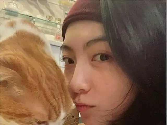 知英（ジヨン）、誕生日誕生日迎えた愛猫とともにする日常