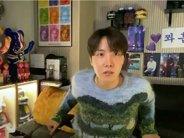 「BTS（防弾少年団）」J-HOPE、「シングル男のハッピーライフ」のギアン84のラブコールに応える“好きなバラエティ...歓待感謝”（動画あり）