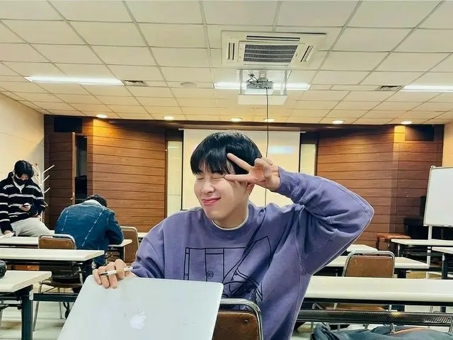 「Block B」P.O、撮影現場でのおちゃめな姿で出演ドラマをPR