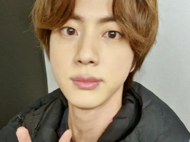 「BTS（防弾少年団）」ジン、今日もワールドワイドハンサム