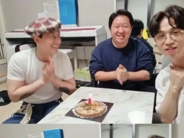 「FTISLAND」イ・ホンギ、たくましくなった二の腕に視線強奪…チョン・ヒョンドン＆パク・ソングァンと気の早い除隊お祝い?!（動画あり）