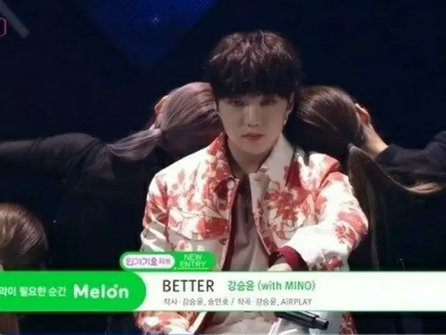 「WINNER」YOON（カン・スンユン）、MINOの応援の中で素敵なソロステージ公開…「人気歌謡」