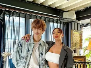 歌手Jessi、元「WANNA-ONE」カン・ダニエルとの華麗な2ショット公開